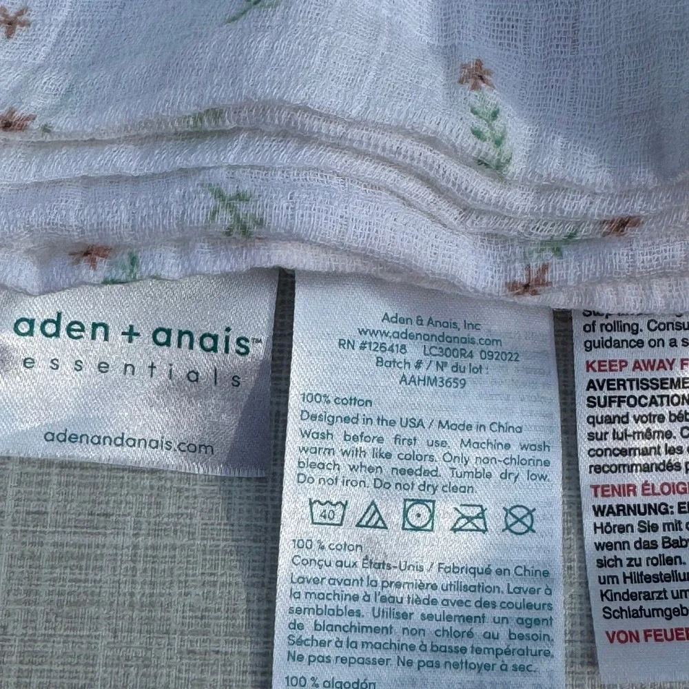 Baby Girl Outfit Carter's Shorts Top Aden Anais‎ Swaddle Set Newborn Essentials